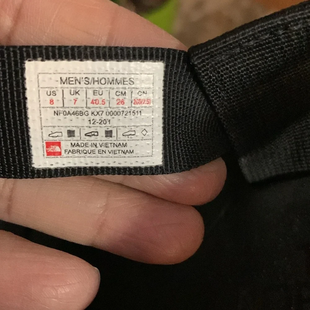 The North face Men’s sandals